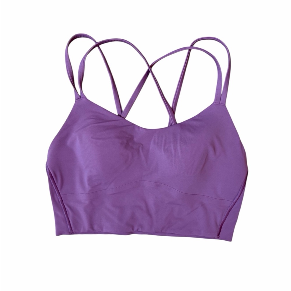 Lululemon Like a Cloud Longline Bra Light Support - Purple